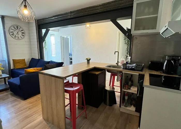 50m2 - 2 - Centre-gare-mer A Pied Apartmán La Bernerie-en-Retz